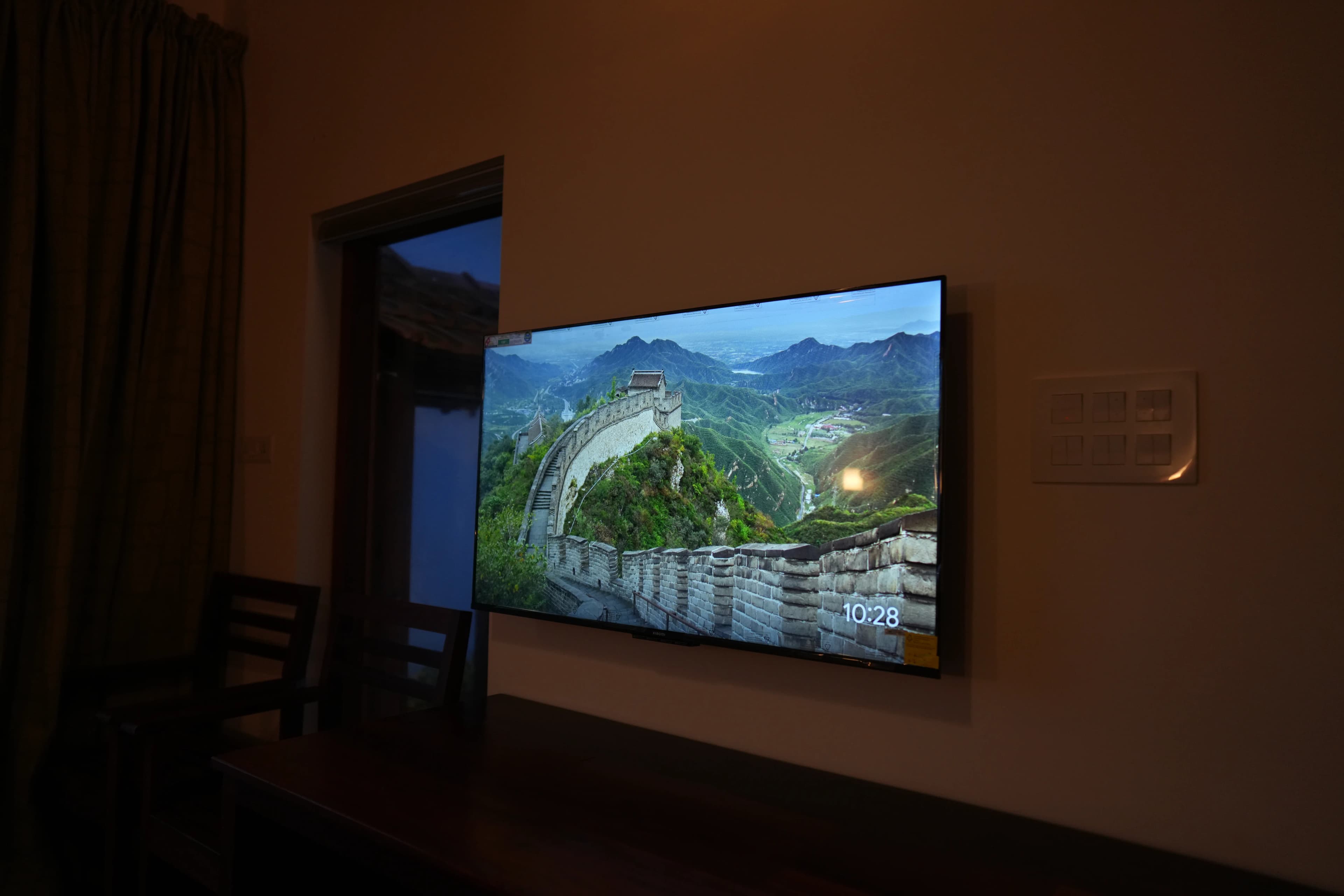 Living Area with TV